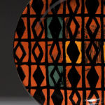 Colored Diamonds. Available in 8 and 12 inch plates or 10 inch bowl.
