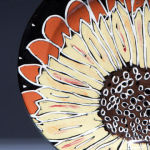 Wildflower Series:Mexican Blanket. Available 12 inch plates.l