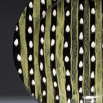 Ossie Oz Olive. Available in 8 and 12 inch plates or 10 inch bowl.
