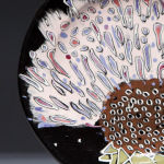 Wildflower Series: Thistle. Available 12 inch plates.
