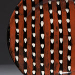 Ossie Oz Terracotta. Available in 8 and 12 inch plates or 10 inch bowl.