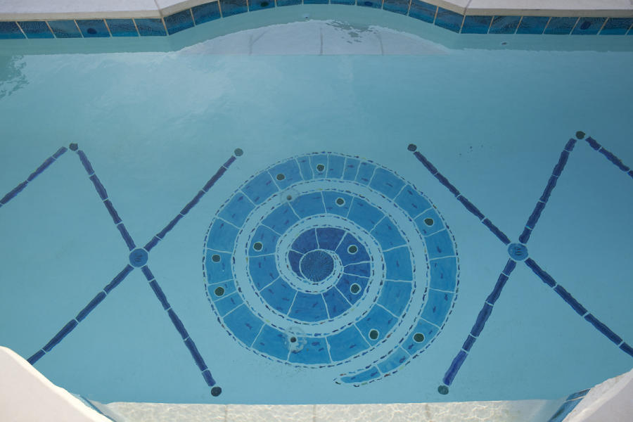 Lap Pool detail